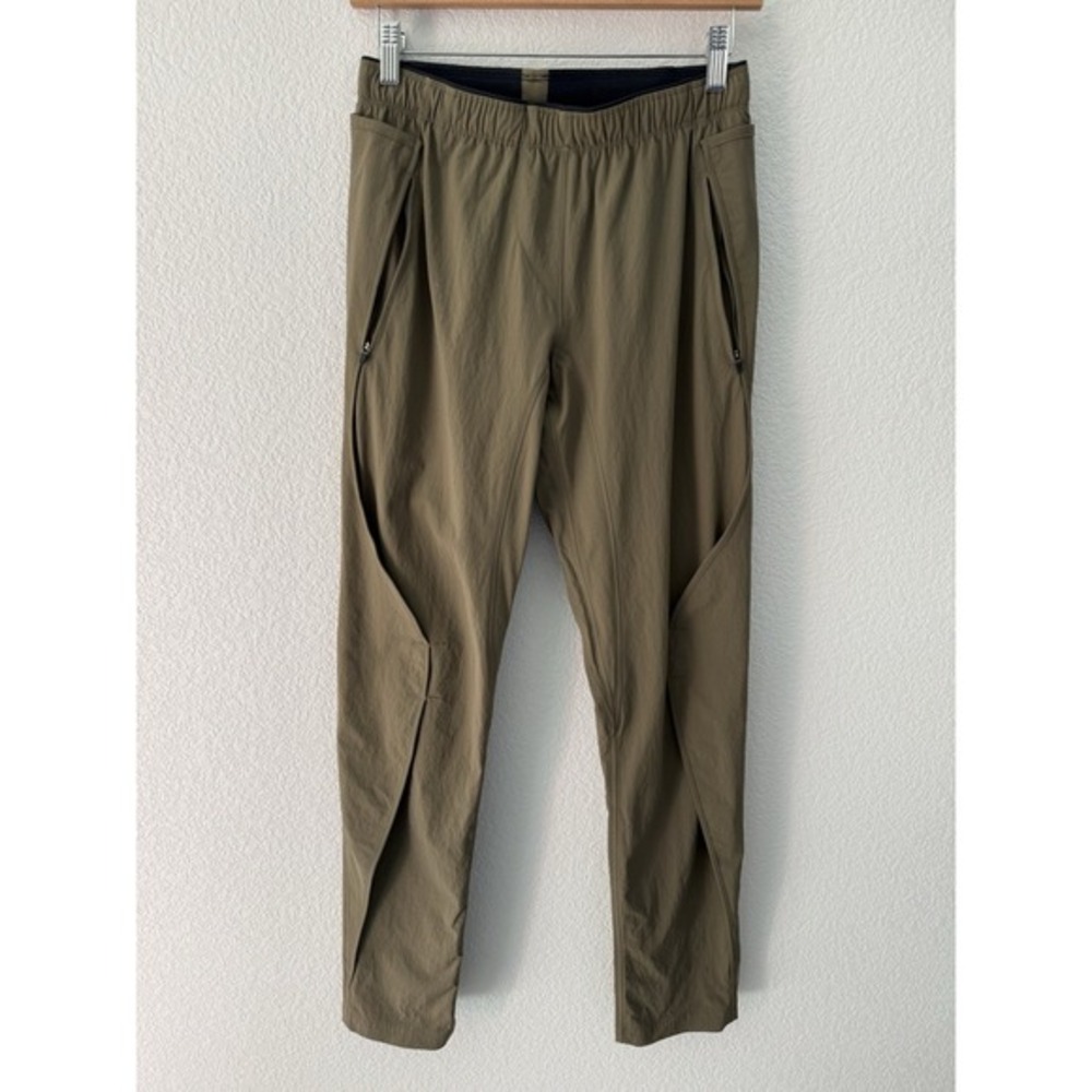 Paskho Purity Travel Pants Medium Womens Green Lightweight